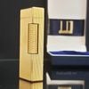 Bật Lửa Dunhill Bọc Vàng Vân Sóng DH114