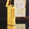 Bật Lửa Dunhill Bọc Vàng Vân Gõ Búa DH121