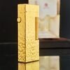 Bật Lửa Dunhill Bọc Vàng Vân Gõ Búa DH121