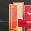 Bật Lửa Catier Ngũ Giác Men Đỏ Cực Hiếm Đẹp CT91