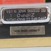Bật Lửa Zippo Đồng Khối Mạ Chrome Trơn Phay Xước Vintage Chặt Góc, Bản Thử Nghiệm I La Mã Không Mộc Tháng Năm 1985 Cực Hiếm ZQH122