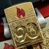 Bật Lửa Zippo 49866 – Zippo 90th Anniversary Limited Edition – Zippo 2022 Collectible Of The Year Asia – Gold Plated – Zippo Coty 2022 Asia Z305