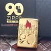 Bật Lửa Zippo 49866 – Zippo 90th Anniversary Limited Edition – Zippo 2022 Collectible Of The Year Asia – Gold Plated – Zippo Coty 2022 Asia Z305