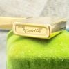Bật Lửa Zippo Slim Cổ Bọc Vàng Nguyên Khối 10k GF Cực Hiếm Đẹp, Đời 1970s ZQH123