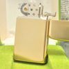 Bật Lửa Zippo Slim Cổ Bọc Vàng Nguyên Khối 10k GF Cực Hiếm Đẹp, Đời 1970s ZQH123