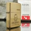 Bật Lửa Zippo Chu Niên 1932 - 1984 Slolid Brass Chủ Đề Chủ Tịch Hãng Zippo Cực Hiếm năm 1984 ZQH124