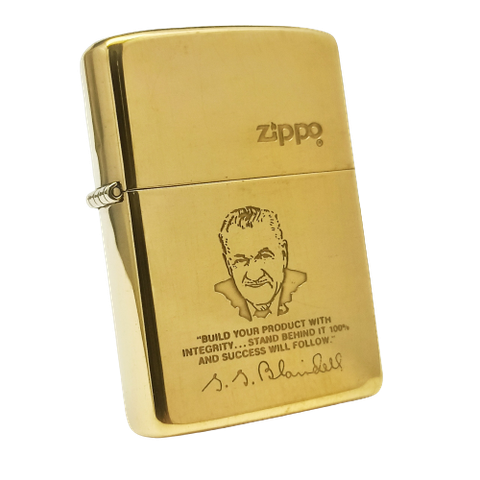 Bật Lửa Zippo Chu Niên 1932 - 1984 Slolid Brass Chủ Đề Chủ Tịch Hãng Zippo Cực Hiếm năm 1984 ZQH124