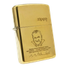 Bật Lửa Zippo Chu Niên 1932 - 1984 Slolid Brass Chủ Đề Chủ Tịch Hãng Zippo Cực Hiếm năm 1984 ZQH124