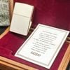 BẬT LỬA ZIPPO SOLID GOLD VÀNG KHỐI 14KT LIMITTED ZQH125