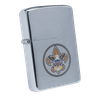 Bật Lửa Zippo Cổ Đồng Khối Mạ Chrome Phay Xước Khắc Ắn Mòn Phủ Sơn Chủ Đề Nguyên Zin Chính Hãng Cực Hiếm, Đời 4 Vạch Sắc Năm 1978 ZC205