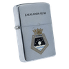 Bật Lửa Zippo Cổ Đồng Khối Mạ Chrome Phay Xước Khắc Ắn Mòn Phủ Sơn Chủ Đề Nguyên Zin Chính Hãng Cực Hiếm, Đời 8 Vạch Huyền Năm 1982 ZC206