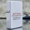 Bật Lửa Zippo Cổ 3 Chấu Vỏ Đồng Mạ Chrome Phay Xước Khắc Ăn Mòn Phủ Sơn Ruột Nikel Đời Mộc Đáy 3 Hàng Chữ Năm 1948 ZC204