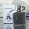 Bật Lửa Zippo Cổ Đồng Khối Mạ Chrome Phay Xước Khắc Ắn Mòn Phủ Sơn Chủ Đề Nguyên Zin Chính Hãng Cực Hiếm, Đời 8 Vạch Huyền Năm 1982 ZC206