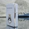 Bật Lửa Zippo Cổ Đồng Khối Mạ Chrome Phay Xước Khắc Ắn Mòn Phủ Sơn Chủ Đề Nguyên Zin Chính Hãng Cực Hiếm, Đời 8 Vạch Huyền Năm 1982 ZC206