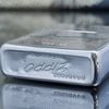 Bật Lửa Zippo Đồng Khối Mạ Chrome Bóng Chủ Đề Tầu Chiến Cổ Năm 1960 Đời 6 Chấm ZC209
