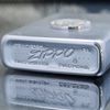 Bật Lửa Zippo Cổ Đồng Khối Mạ Chrome Phay Xước Emblem Nguyên Zin Chính Hãng Cực Hiếm, Đời 8 Chấm Pat.pend Năm 1955 ZC210