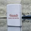 Bật Lửa Zippo Cổ Full Thép, Vỏ Thép Khắc Ăn Mòn Phủ Sơn Nguyên Zin Chính Hãng, Đời Mộc Đáy 3 Hàng Chữ Năm 1953 ZC213