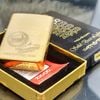 Bật Lửa Zippo Đồng Khối Solid Brass Chu Niên 1932 - 1983 Khắc Ăn Mòn Chủ Đề Tầu Chiến Nguyên Zin Chính Hãng Cực Hiếm ZQH127