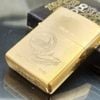 Bật Lửa Zippo Đồng Khối Solid Brass Chu Niên 1932 - 1983 Khắc Ăn Mòn Chủ Đề Tầu Chiến Nguyên Zin Chính Hãng Cực Hiếm ZQH127