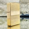Bật Lửa Zippo Mạ Vàng Gold Plated Đời 4 Vạch Sắc Năm 1978 Rất Hiếm ZQH129