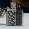Zippo Armor 007 Bạc Giả Cổ Z233