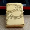 BẬT LỬA ZIPPO AMOR KHẮC RỒNG VẰNG CHÌM MẮT ĐỎ - Z174