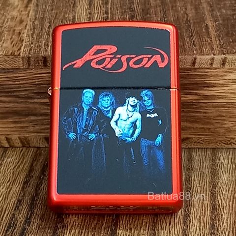 Zippo 48206 – Zippo Poison Design Metallic Red Mã Sản Phẩm ZM105