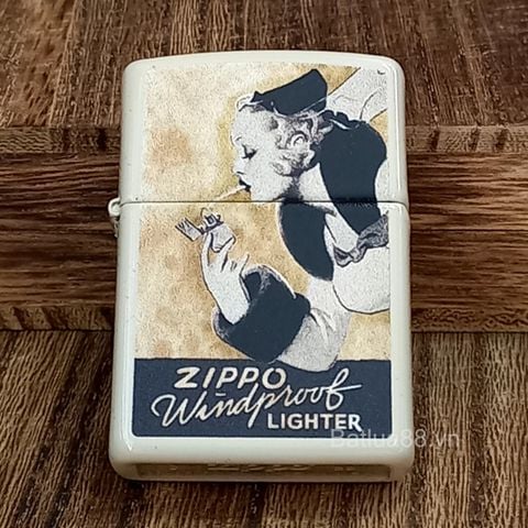 Zippo 48198 – Zippo Windy Design Flat Sand Mã Sản Phẩm ZM104