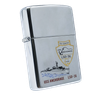 Bật Lửa Zippo Chủ Đề Tầu Chiến Hiếm Gặp Đời 1 Vạch Sắc SX năm 1981 ZC219