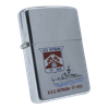 Bật Lửa Zippo Chủ Đề Tầu Chiến Hiếm Gặp Đời 7 Vạch Huyền SX năm 1983 ZC214