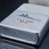 Bật Lửa Zippo Chủ Đề Tầu Chiến BB61 Cực Hiếm Gặp Đời 4 Vạch Huyền SX năm 1984 ZC216
