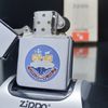 Bật Lửa Zippo Chủ Đề Tầu Chiến 2 Mặt Hiếm Gặp Đời 2 Vạch Sắc SX năm 1980 ZC217