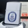 Bật Lửa Zippo Chủ Đề Tầu Chiến 2 Mặt Hiếm Gặp Đời 2 Vạch Sắc SX năm 1980 ZC218
