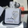 Bật Lửa Zippo Chủ Đề Tầu Chiến Hiếm Gặp Đời 1 Vạch Sắc SX năm 1981 ZC219