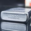 Bật Lửa Zippo Chủ Đề Tầu Chiến 2 Mặt Hiếm Gặp Đời 8 Vạch Huyền SX năm 1982 ZC221