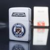 Bật Lửa Zippo Chủ Đề Tầu Chiến 2 Mặt Hiếm Gặp Đời 8 Vạch Huyền SX năm 1982 ZC221
