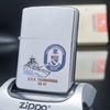 Bật Lửa Zippo Chủ Đề Tầu Chiến Hiếm Gặp Đời 1 Vạch Sắc SX năm 1981 ZC222
