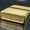 Bật Lửa Zippo Mạ Vàng Gold Plated Đời 5 Vạch Sắc Năm 1977 Rất Hiếm ZQH130