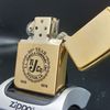 Bật Lửa Zippo Mạ Vàng Gold Plated Đời 5 Vạch Sắc Năm 1977 Rất Hiếm ZQH130
