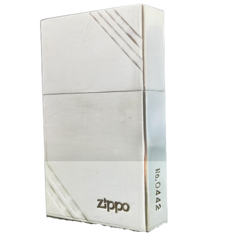 Bật Lửa Zippo Replica 1933 Phom Cao Đã Qua Sử Dụng Mạ Bạc Hiếm Gặp SX Năm 2000 ZQHU103