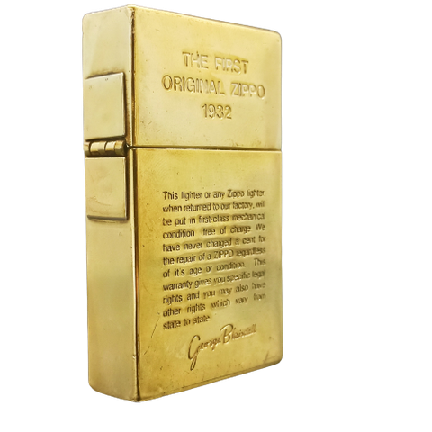 Bật Lửa Zippo Replica 1932 Phom Cao Đã Qua Sử Dụng Mạ Vàng Hiếm Gặp SX Năm 1991 ZQHU106