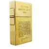 Bật Lửa Zippo Replica 1932 Phom Cao Đã Qua Sử Dụng Mạ Vàng Hiếm Gặp SX Năm 1991 ZQHU106