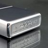 BẬT LỬA ZIPPO ĐỒNG KHỐI MẠ CHROME TRƠN BÓNG HP ĐỜI XIV NĂM 1998 ZL499