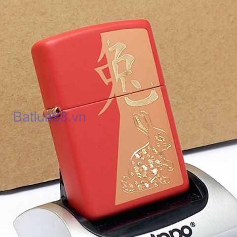 Zippo 48282 – Zippo Year of the Rabbit Red Matte - Z315