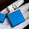 BẬT LỬA ZIPPO SAPHIA XANH LAM BÓNG Z120