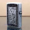 Bật Lửa Zippo Antique Silver Plated Khắc Game Of Thrones Z321