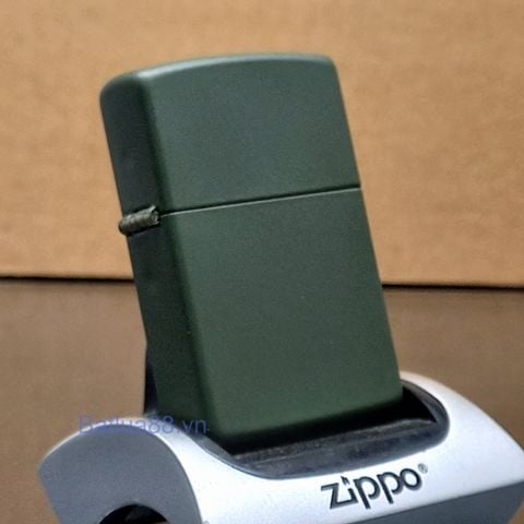 BẬT LỬA ZIPPO CỐT ĐỒNG SƠN TĨNH ĐIỆN MẦU XANH QUÂN SỰ - Z219