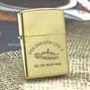 BẬT LỬA ZIPPO BRASS TẦU CHIẾN NĂM 2002 Z37
