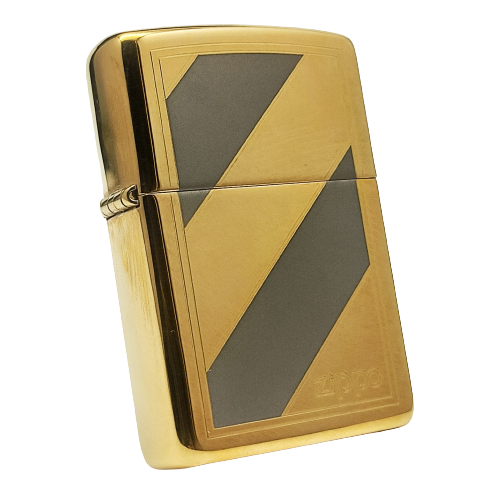 Bật lửa zippo mạ vàng gold plated đời XII la mã sx năm 1996 ZL506