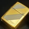 Bật lửa zippo mạ vàng gold plated đời XII la mã sx năm 1996 ZL506